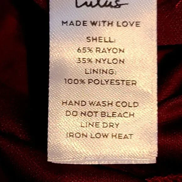 Elegant Floral Burgundy Dress - Picture 11 of 16